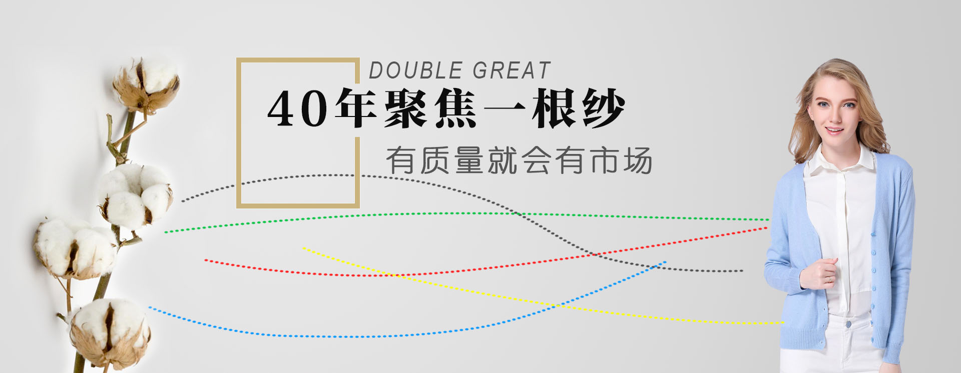雙弘混紡紗線